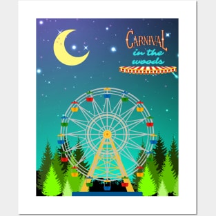 Carnival in the woods Posters and Art